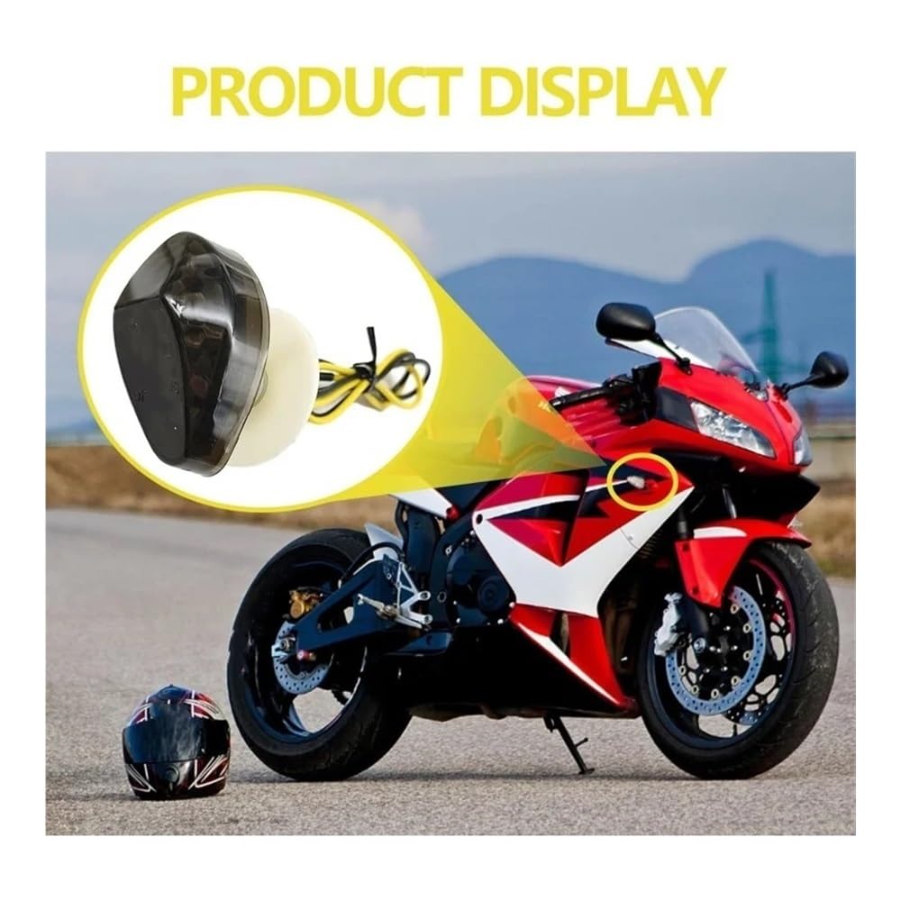 intermitentes led Para Motocicleta, Intermitentes Ámbar, 12V