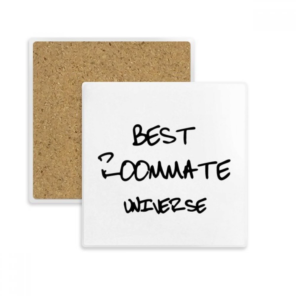 Coaster tasse absorbant pierre dessous de verre graduation univers