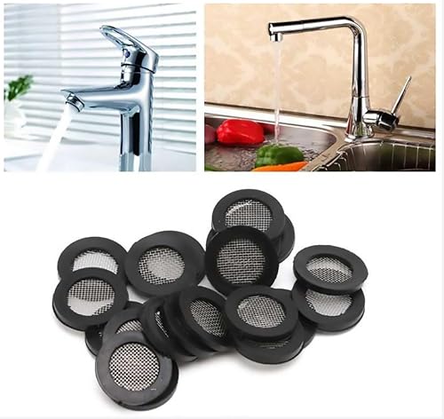 Miniatura 4 de Junta de cabezal de ducha, junta de cabezal de ducha, arandela de goma, crea un sello para evitar fugas, con filtro de acero inoxidable, 3/4