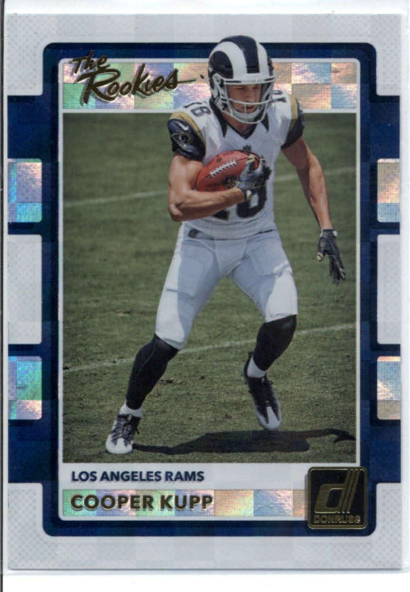 2017 Donruss The Rookies #18 Cooper Kupp RC Rookie NFL Football Trading Card Los Angeles Rams
