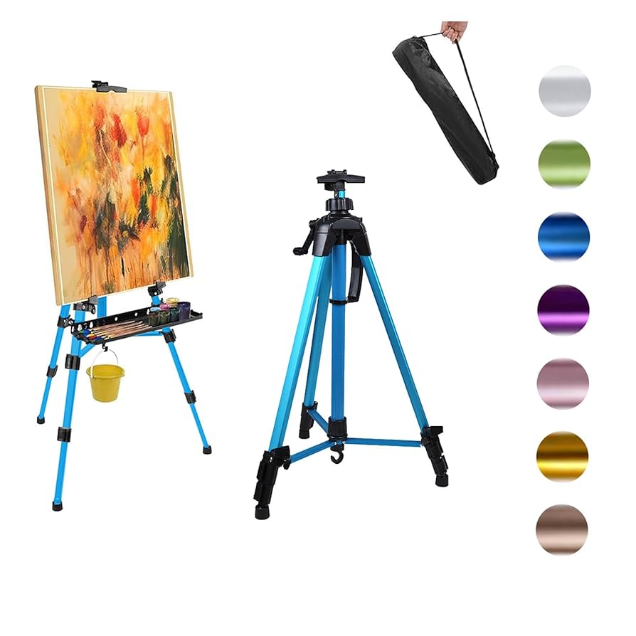 Amazon.com: Easel for Painting, Portable & Foldable Easels