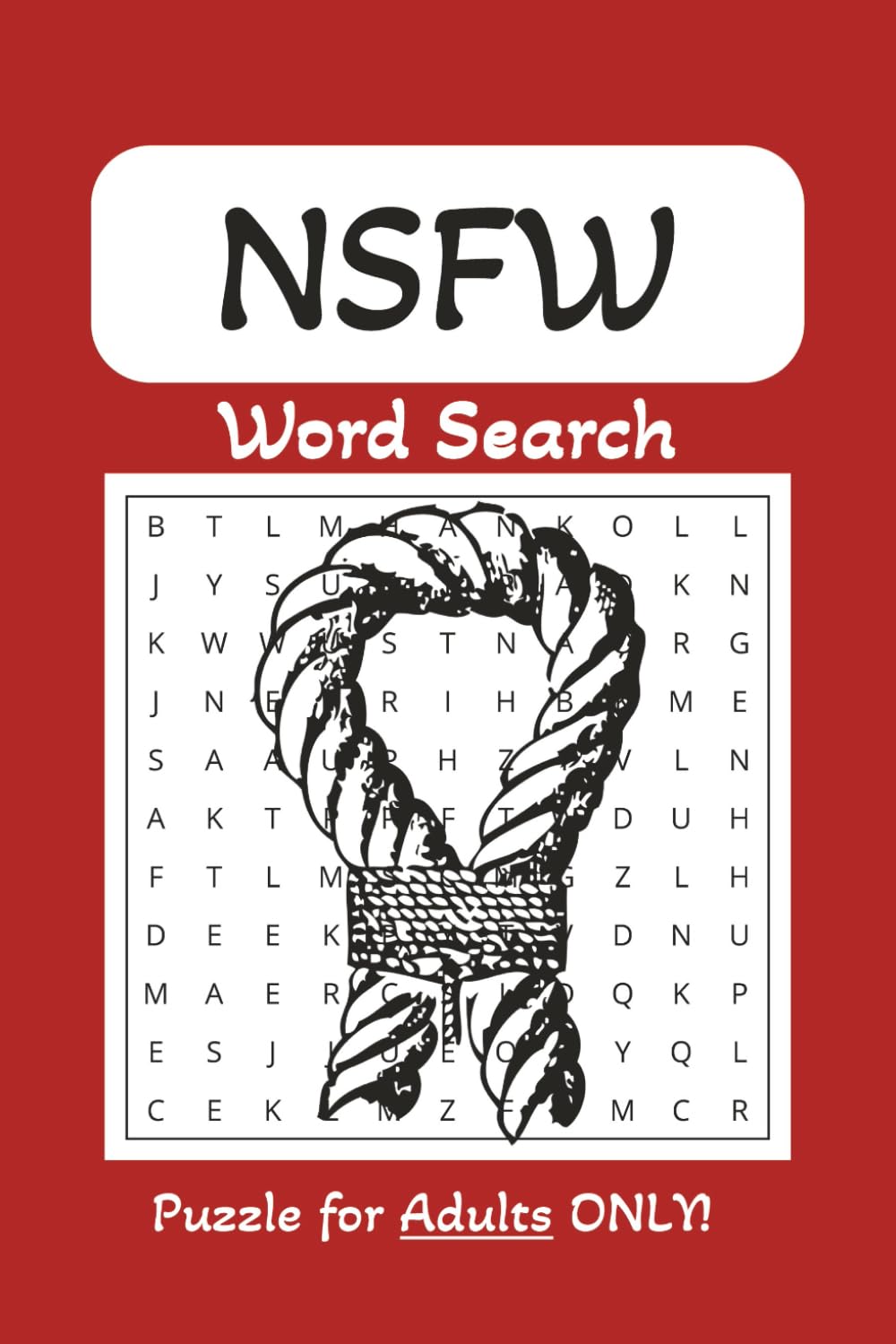 Not Safe For Work Word Search Puzzle Book: Word search searches with easy to read Print about NSFW, Adults, Senior, Kink, and more | 6x9 inches, 110 .
