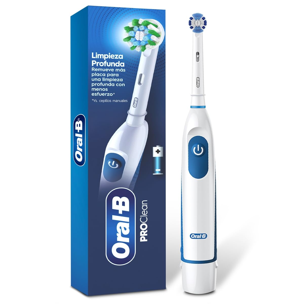 Oral B Cepillo Eléctrico Precision Clean Limpieza Profunda Remueve más Placa
