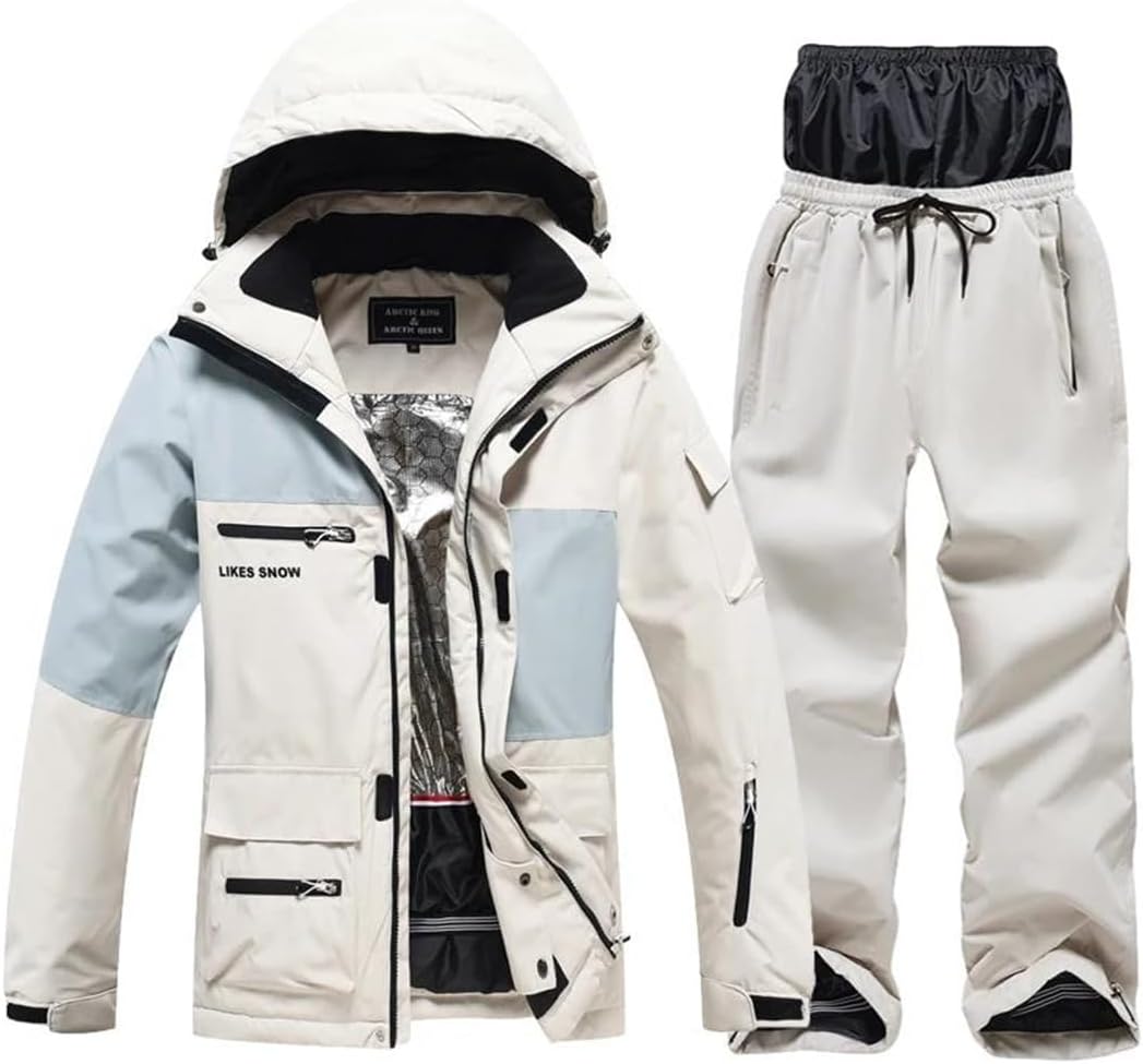 Unsex Snow Wear Waterproof Ski Suit Set Snowboard Clothing Outdoor Costumes Winter Jackets And Pants