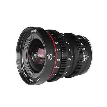 Meike Mini Prime 10mm T2.2 RFマウント ｜O741 Meike Mini Prime T2.2 Cine Lens for APS-C RF Mount Cameras