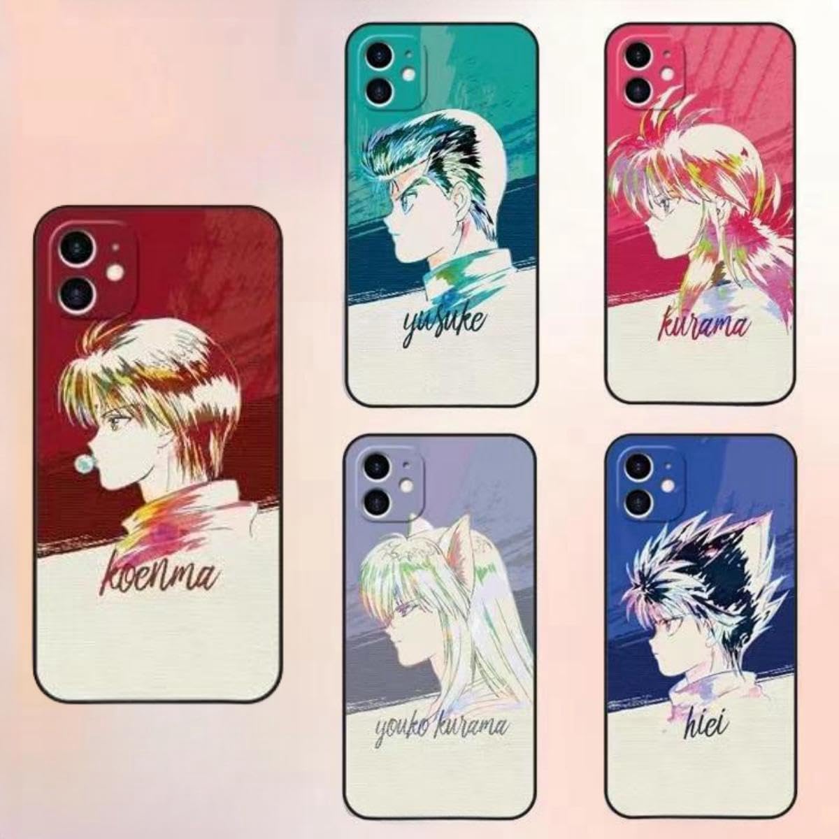 Amazon.co.jp: LLERA 幽遊白書 スマホケース iPhoneケース iPhone15Pro
