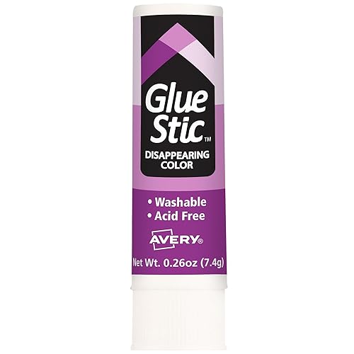 Miniatura 7 de Avery Paquete de pegamento en barra de pegamento que desaparece lavable no tóxico 026 onzas 00200