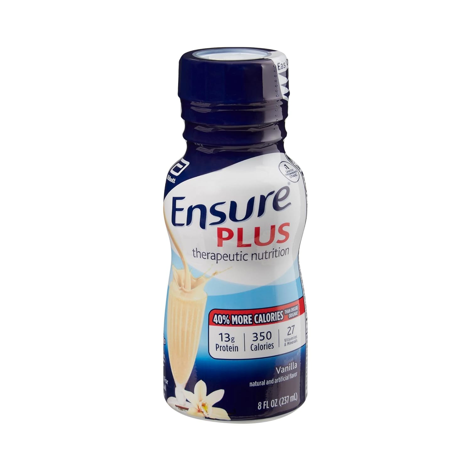 Ensure Plus Vanilla, 8 Ounce Bottles, Abbot 58303 - Case of 24
