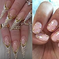 Vista 5 de Calcomanías de diamantes de imitación para rostro, perlas y diamantes de imitación, joyas de diamantes para ojos, cabello, cuerpo, perlas planas