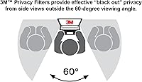 Vista 5 de 3M Gold - Filtros de privacidad para monitores, Negro