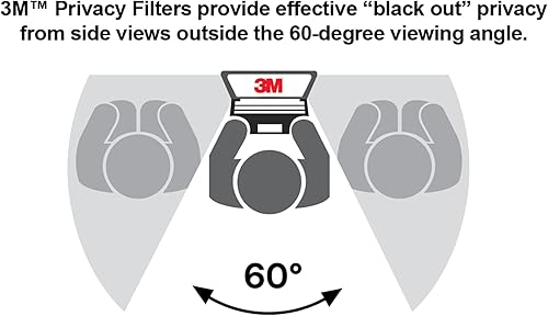 Miniatura 5 de 3M Gold - Filtros de privacidad para monitores, Negro