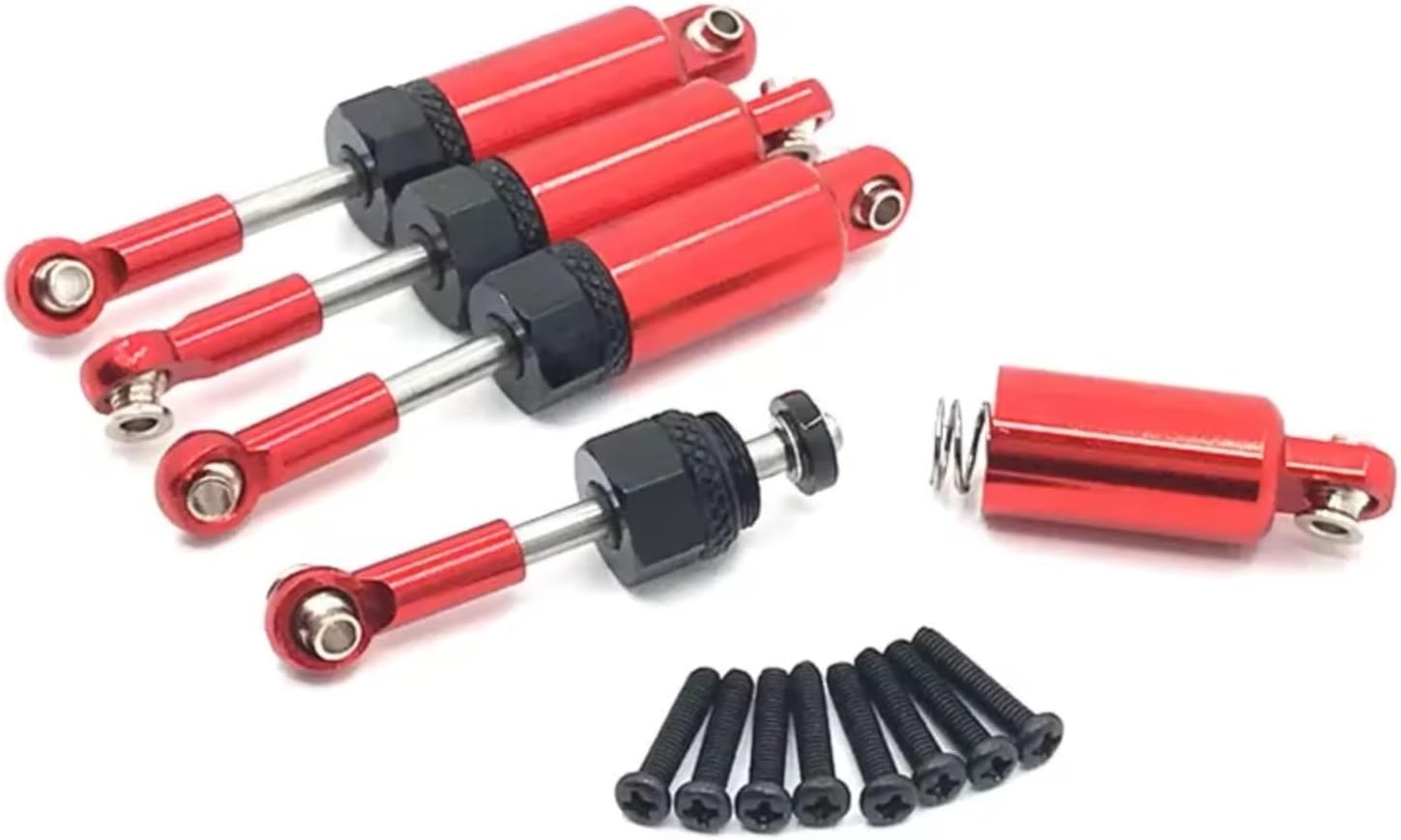 RCカーアクセサリー Compatible With Traxxas For TRX-4 For Defender 1/10 リモー  Compatible With Traxxas For TRX4 1/10 RCクローラーカーアップグレードパーツアクセサリーメタル RCカーアクセサリー  Compatible With Traxxas For TRX4M 1/18 RCクローラーカー ... RC ... RCショックアブソーバーパーツ For HSP 18301 18302 18311 18312 18321 18322 1/18 メ