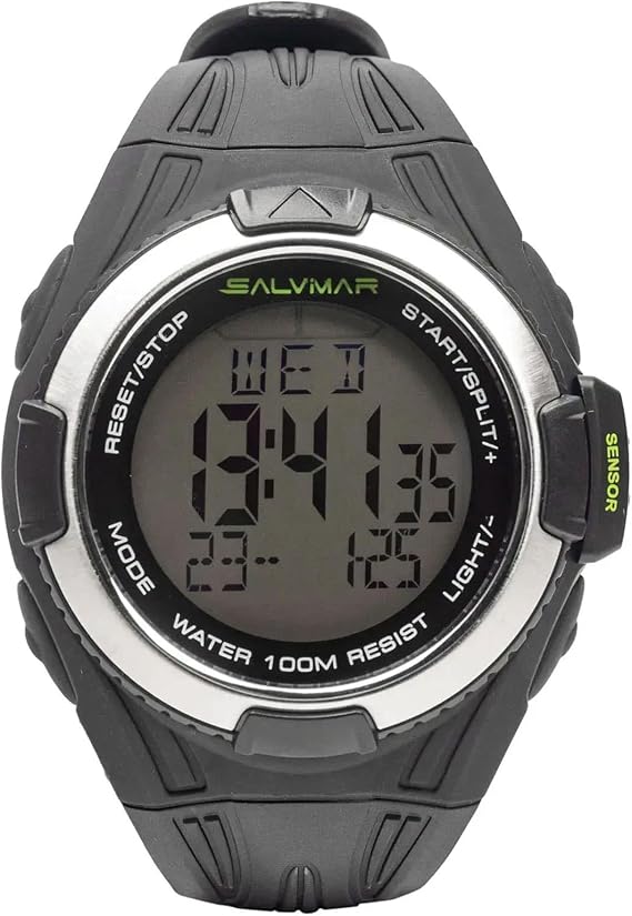SALVIMAR One Plus Freediving Watch-Style Wrist Computer - Snorkeling Underwater Dive Computer for Freediving and Spearfishing