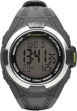 SALVIMAR One Plus Freediving Watch-Style Wrist Computer - Snorkeling Underwater Dive Computer for Freediving and Spearfishing