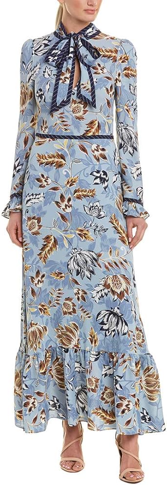 Bcbg ruffle maxi dress Clearance