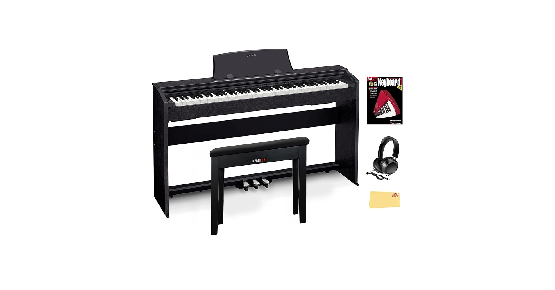 Amazon.com: Casio PX-770 Privia Digital Piano - Black Bundle