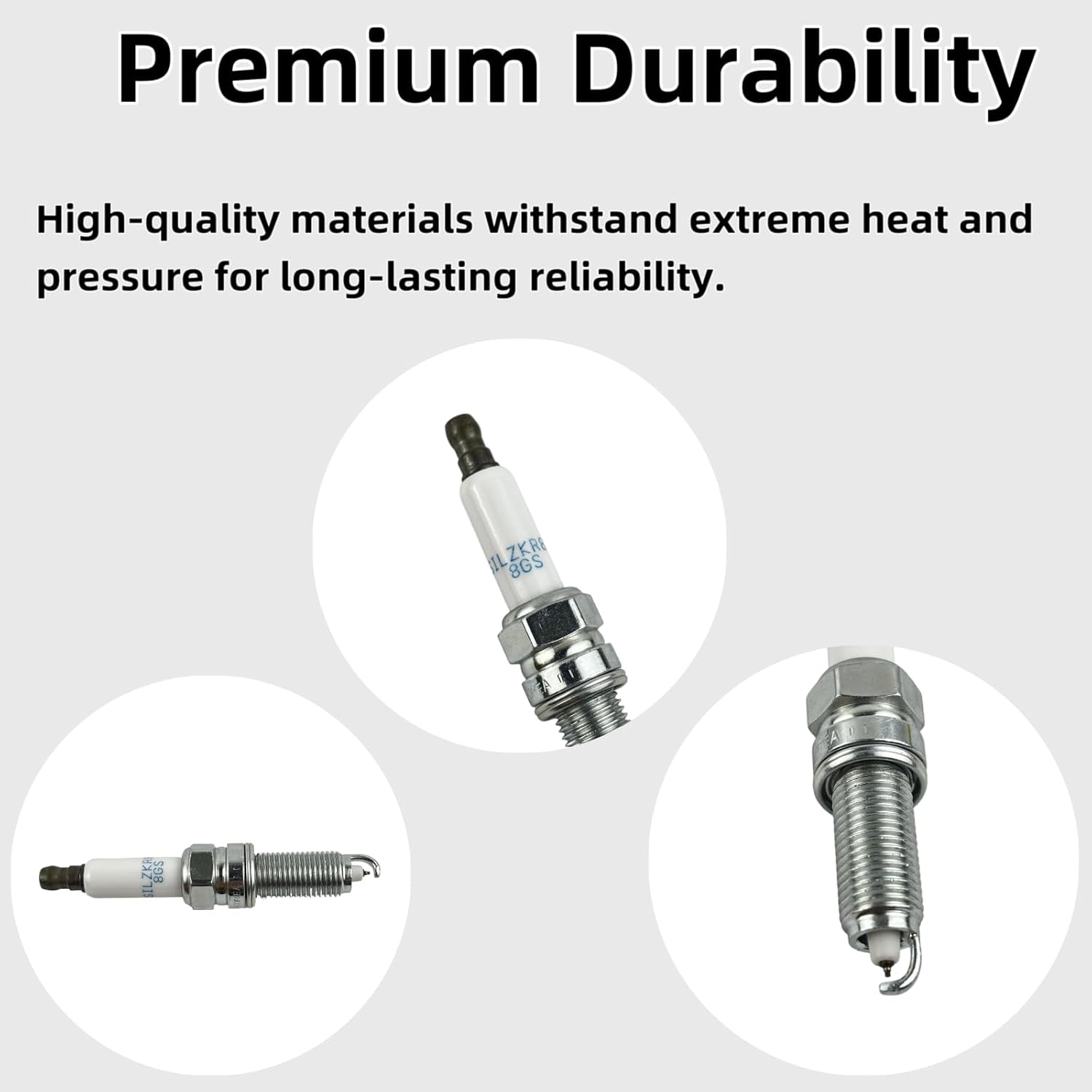 Genuine OEM 18875-08085/1887508085 Spark Plug (4-Piece Set) - Direct Fit for 2020-2021 Hyundai Sonata & 2021 Kia K5 1.6L L4 Engine - Exact OEM Replacement