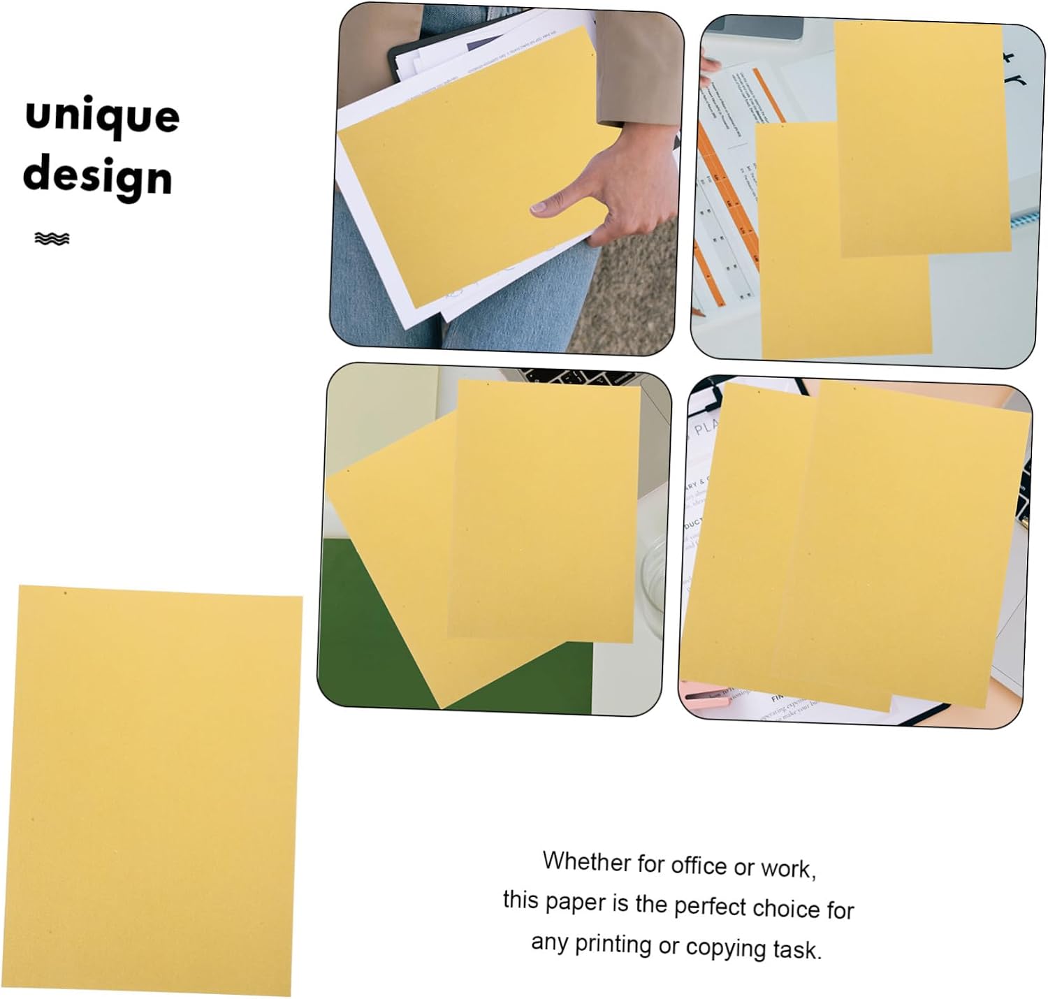 Cardboard Album Parchment Paper A5 Thick Printer Paper for Art Office Use