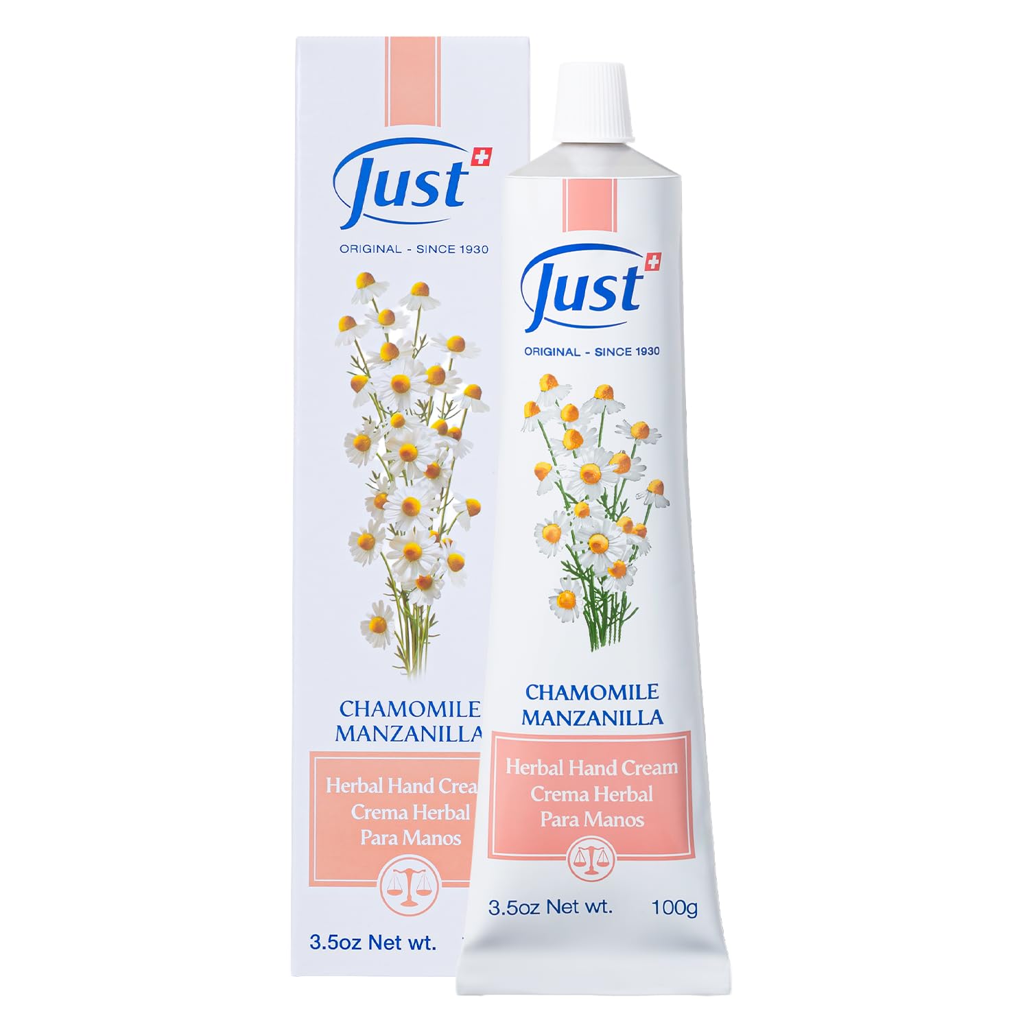 Amazon.com : SwissJust Chamomile Hand Cream 100ml, Protecting