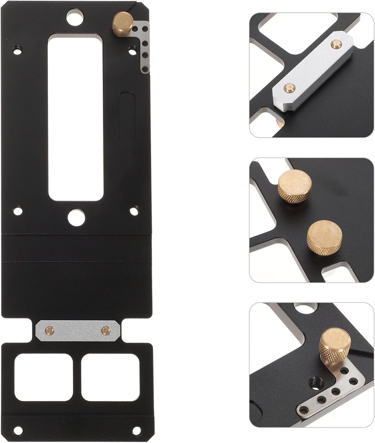 Circular Saw Guide Rail Right Angle Track Square Angle Board for Precision Woodworking Compatible Easy Installation -