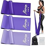 HPYGN Exercise Bands, Physical Therapy Bands, Pilates Bands, Resistance Bands for Strength Training, Yoga, Gym, Pilates, Fitness, Upper and Lower Body, Home Gym Exercise, Workout Bands Set for Women