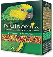 Ração Nutrópica para Papagaio Sabor Frutas - 300g