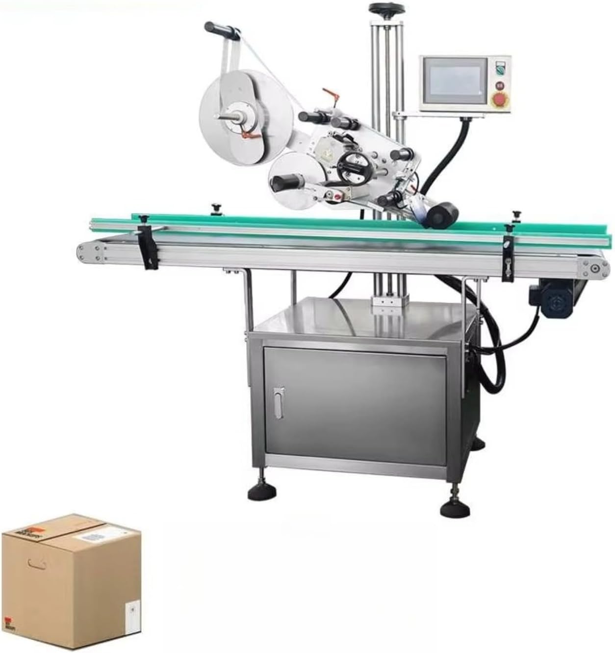 Fully Automatic Thermal Labeling Machine, High-Speed Express Waybill Sticker for Shipping Packages, Professional Labeling Equipment for E-Commerce Warehouse Logistics
