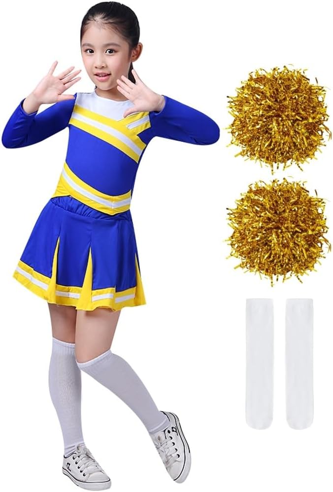 Disfraz Uniforme de Porristas para Niñas de la Colombia Ubuy - Main Image