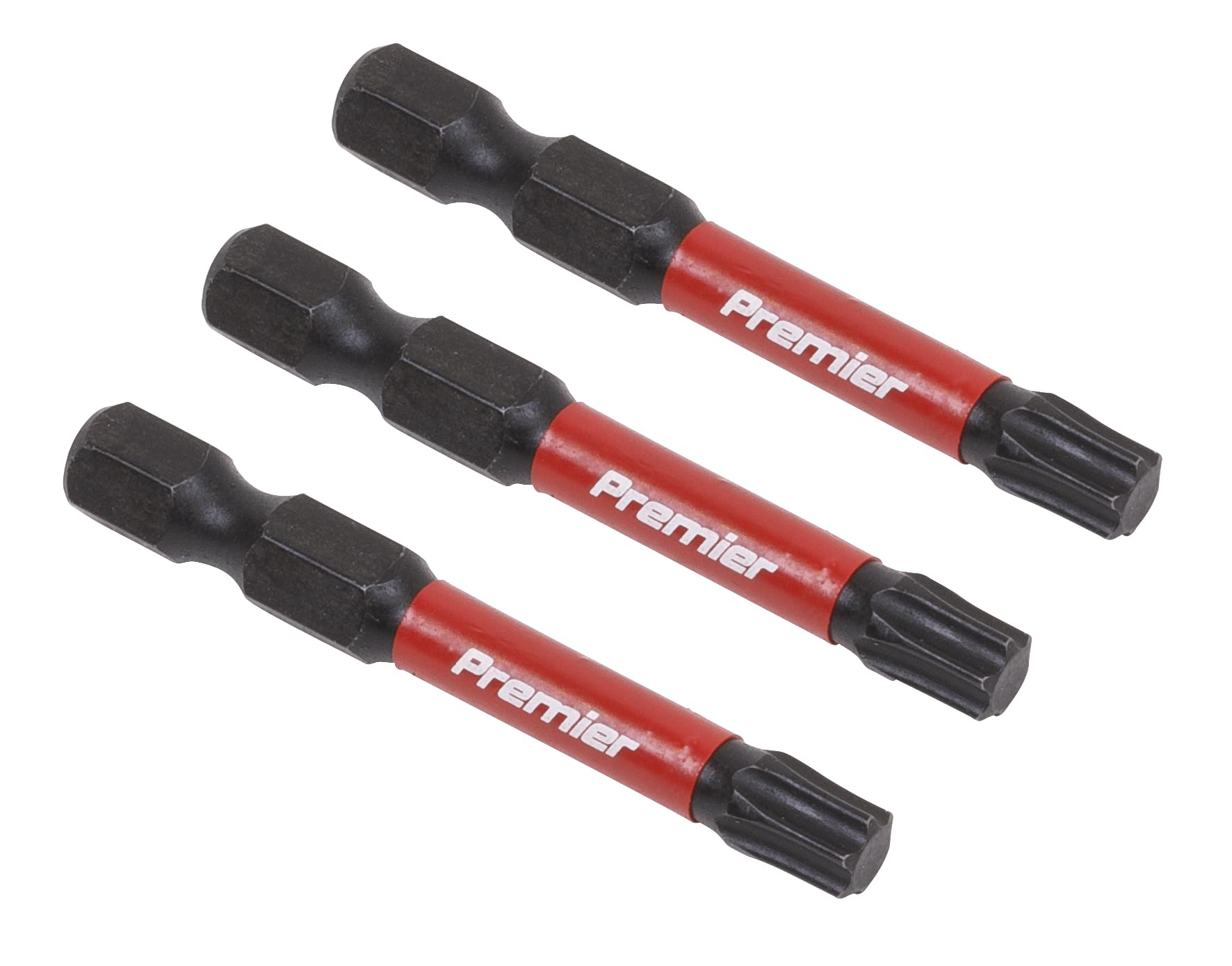 Sealey TRX-Star* T30 Impact Power Tool Bits 50mm - Pack of 3 - AK8245