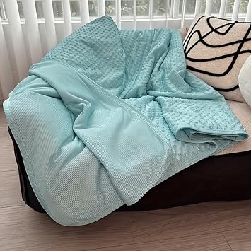 DCP 43.31"*59.06" inch,1pc Cooling Comforter Set & Bedspread-Style Blanket for Hot Sleepers - All-Season Breathable Lightweight Cooling Bed Sheet,Bedding Set