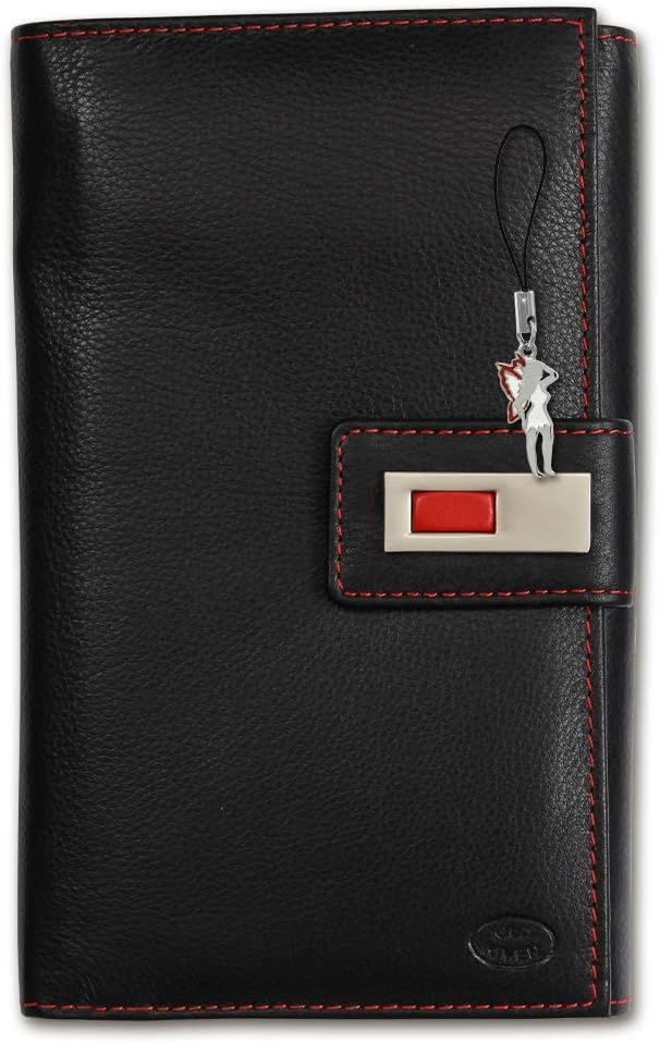 DrachenLeder Women's Wallet black black