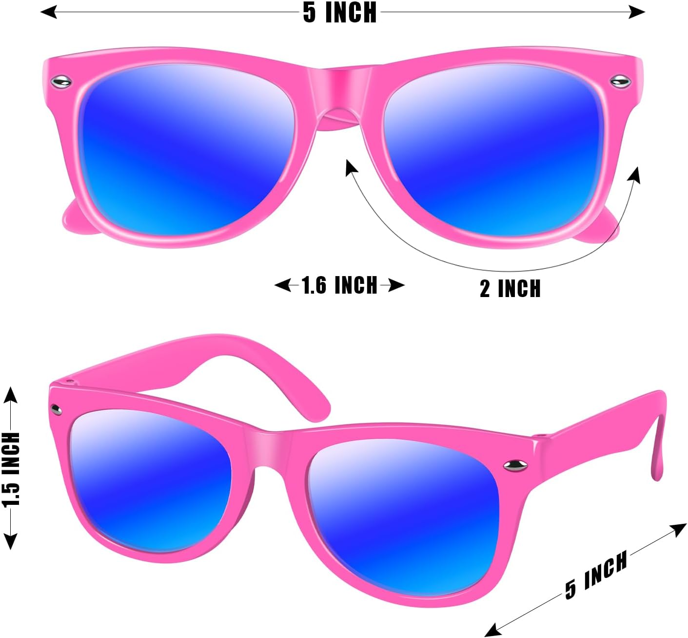 Kids sunglasses bulk,Kids Sunglasses Party Favor with UV400 Protection for Kids, Boys and Girls Age 3-8