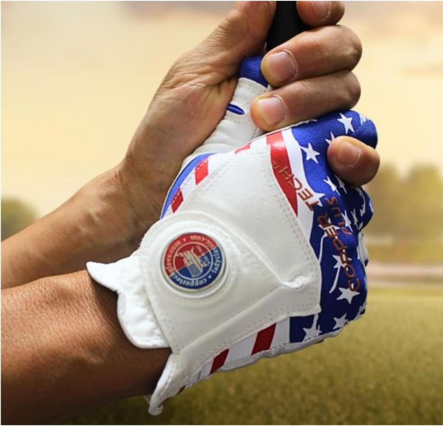 Men's Right and Left Handed Golfers Golf Glove – Advanced Compression for Muscle Support, Joint Relief Gloves – USA