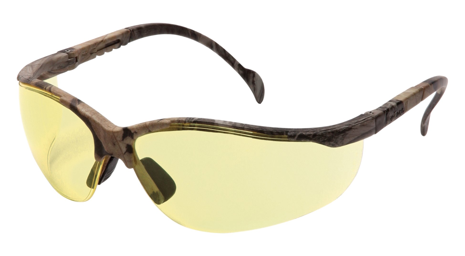 Pyramex Venture Ii Safety Eyewear, Amber Lens With Realtree Hardwoods Hd Frame