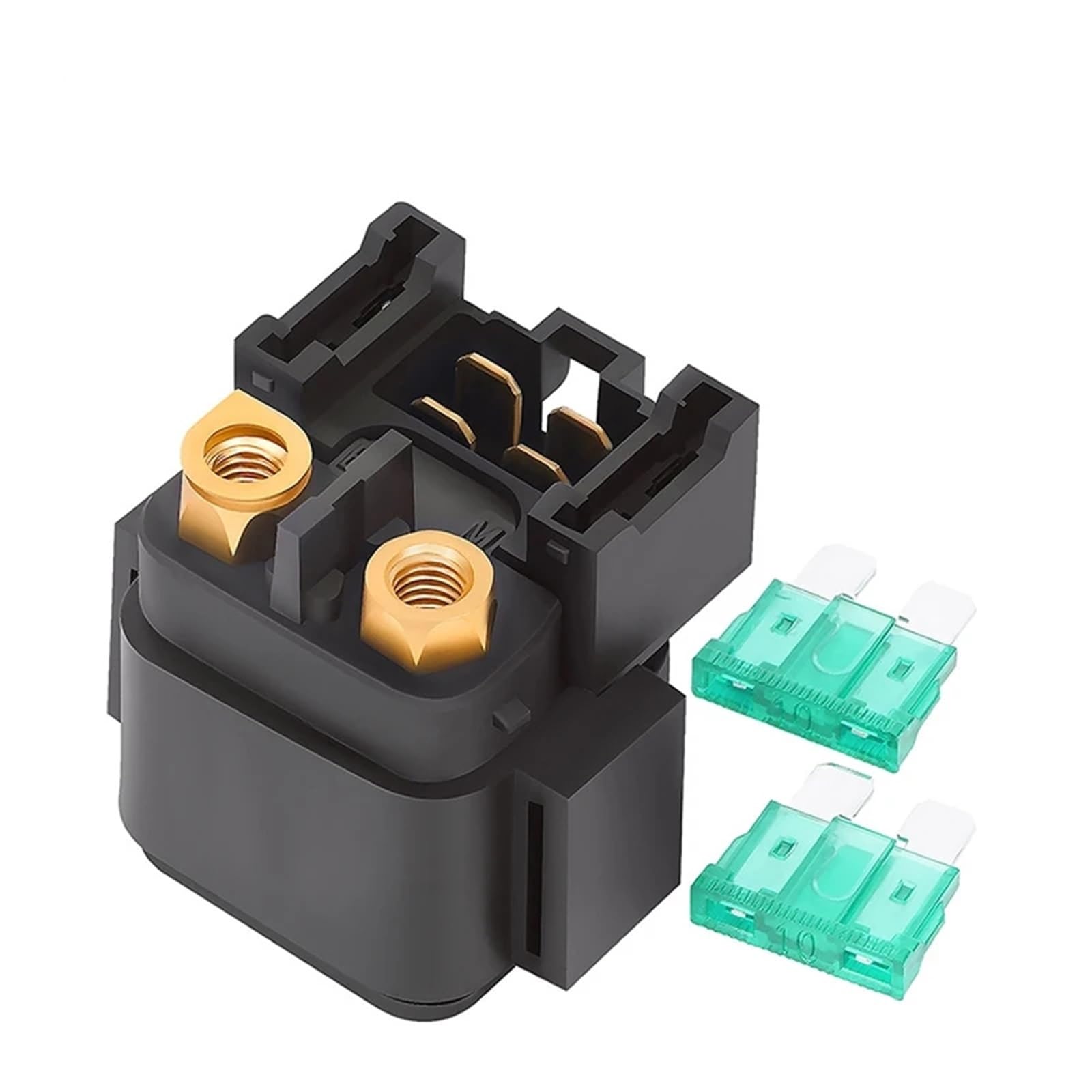 Relè Solenoide Avviamento Compatibile con YFM350fwa Grizzly 350 4WD per 450 Hunter 2007-2014 Starter per Moto per Parti di Sostituzione del Relè 4SV-81940-10-00