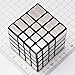 CuberSpeed 4x4 Mirror Cube Silver Sticker Magic Cube Black 4x4x4 Speed Blocks
