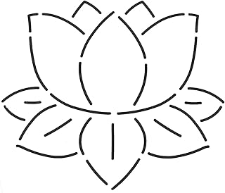 Lily Pad Quilting Stencil - Buy now
