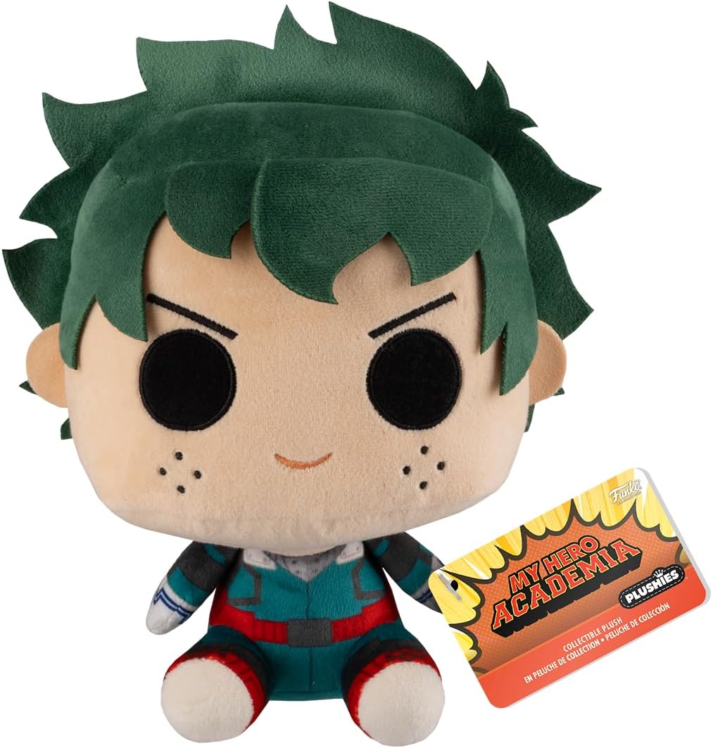 Funko POP! Plush: MHA - Deku - My Hero Academia - Collectable Soft Plush - Birthday Gift Idea - Official Merchandise - Stuffed Plushie for Kids and Adults - Ideal for Anime Fans