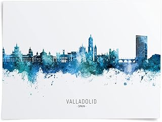 Valladolid Spain Skyline Art Print (A0 poster) -24929