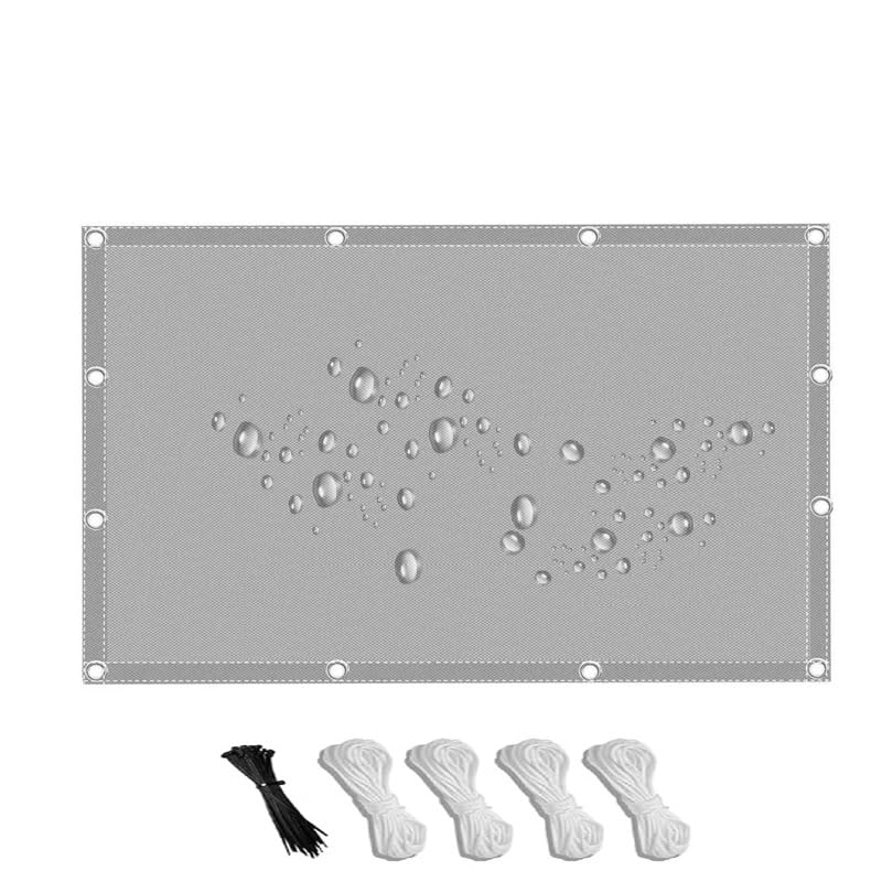 Toile-ombrage imperméable 230x280 anti-UV pour préserver la fraîcheur du balcon