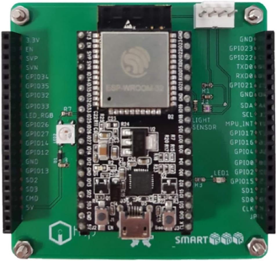 HOPU ESP32 DevKit SmartSDK Board with Sensors Luminosity, Accelerometer