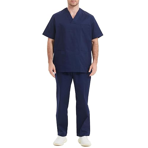 Uniformi Unisex Set Camice – Uniforme Medica con Maglia e