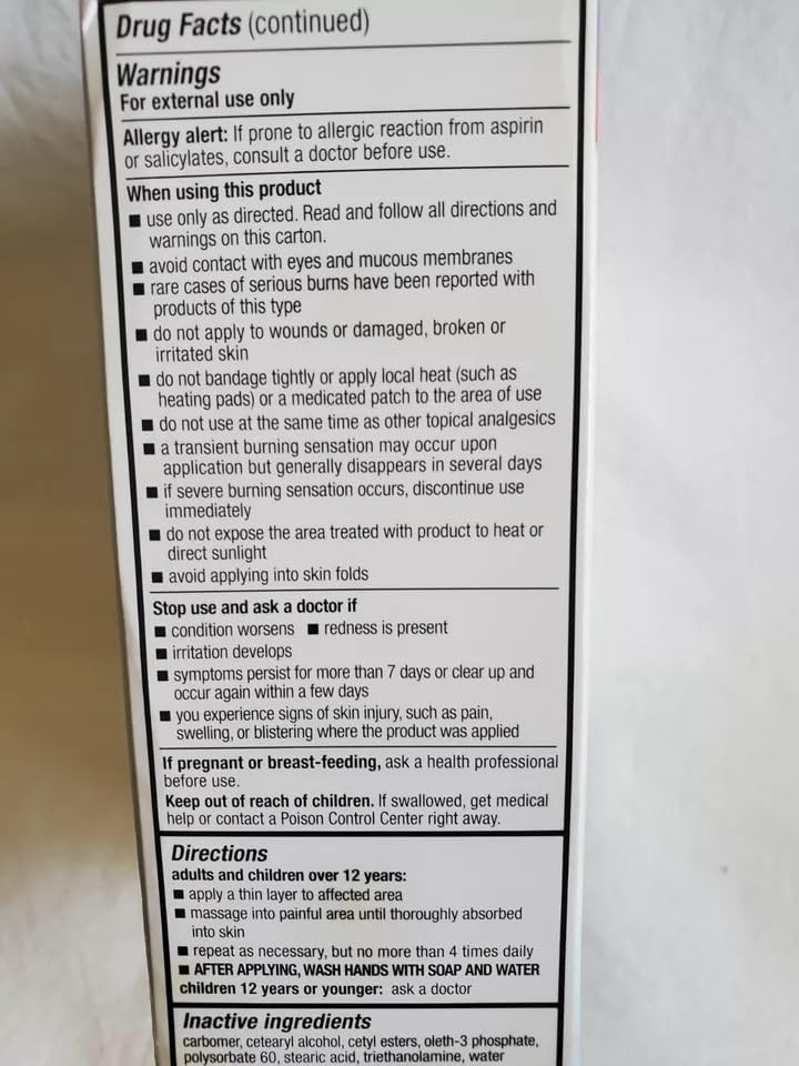 Miniatura 6 de CREMA HIELADA DE FUERZA EXTRA CALIENTE 1.25OZ CHATTEM INCORPORADO