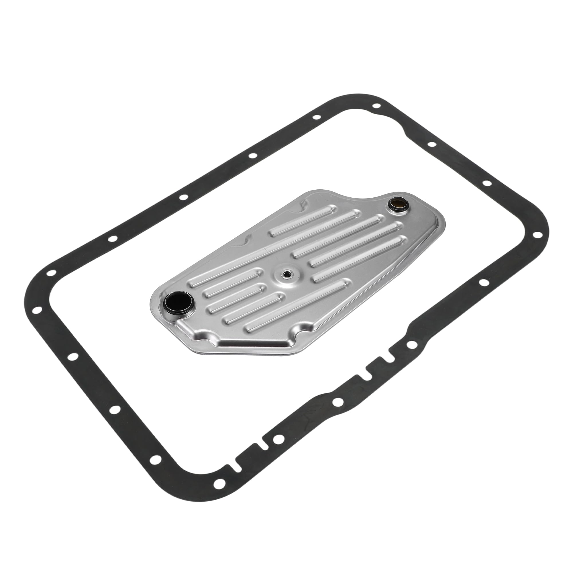 QUARKZMAN Kit Filtro Transmisión Automática Para Ford Explorer 95-98 2Pcs | Plateado Y Negro, Metal Y Caucho, F5Tz7A098B, Para Ford Para Ranger 95-98, Para Mercury Mountaineer 98-01, A4Ld-E 4Wd
