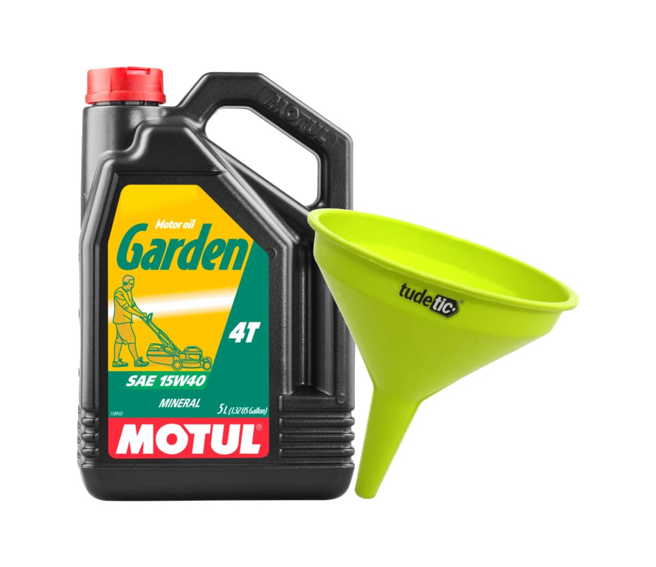 Kit Huile Moteur + Entonnoir Garden 4T 15W40 2L KT-163