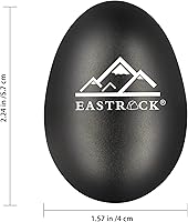 Vista 2 de EastRock Juego de 6 agitadores de huevos de percusión de mano, instrumentos musicales de percusión maracas