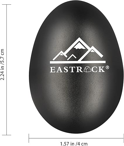 Miniatura 2 de EastRock Juego de 6 agitadores de huevos de percusión de mano, instrumentos musicales de percusión maracas