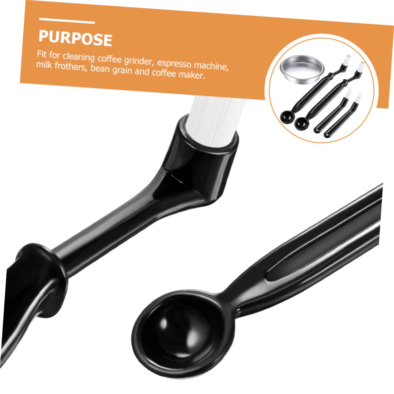 jojofuny 15 Piezas Cepillo Limpieza Para Cafeteras Botellas Vidrio Con Tapas Cepillo Espresso Cepillo Para Limpiar Cafeteras Limpiador Cafetera Café El Plastico Pincel