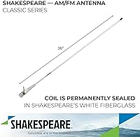 Vista 2 de Shakespeare 4351 Antena AM/FM clásica de 3