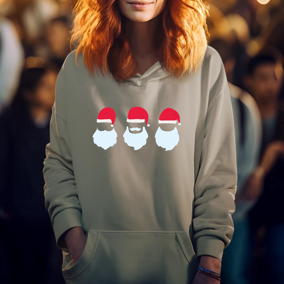 Babbo Natale Xmas - Maglione natalizio natalizio